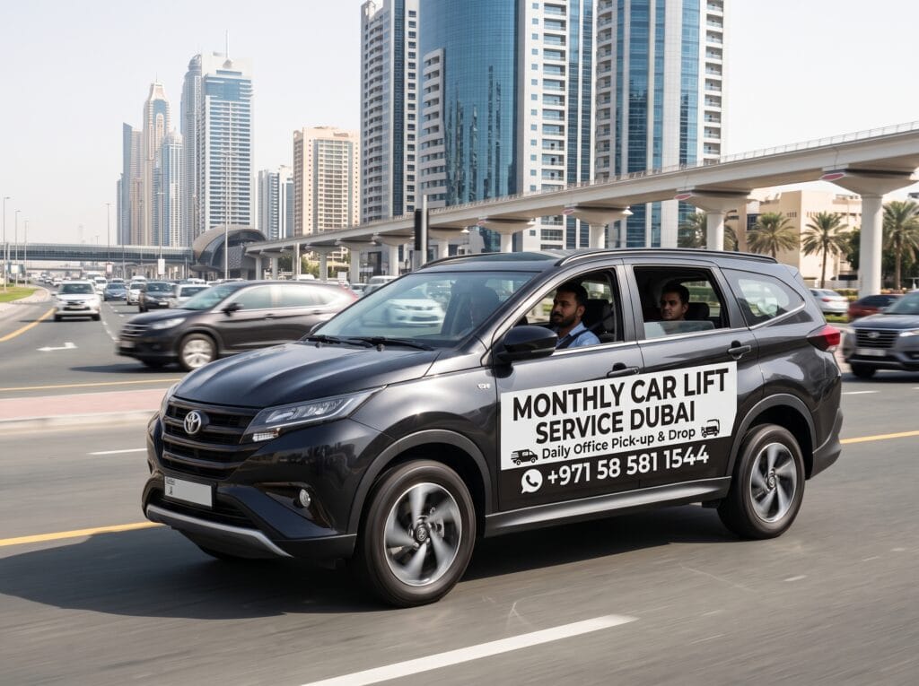 Monthly Car Lift Service Dubai